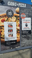 Gang Of Pizza menu