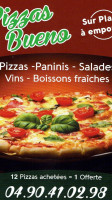 Pizza Bueno menu