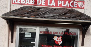 Kebab De La Place Bavans outside