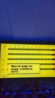 Pep's Bowling menu