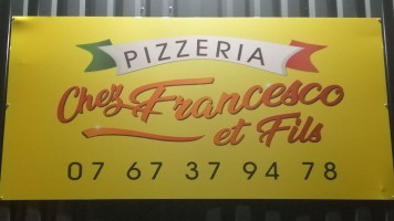 Pizza Chez Francesco Bletterans menu