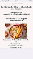 Hostellerie Des Dombes menu