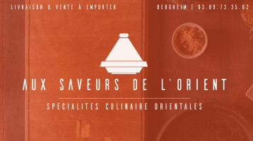 Aux Saveurs De L'orient menu