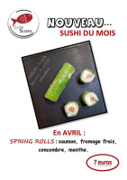 Gumi Sushi menu