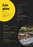 Bar Restaurant Les Pins menu