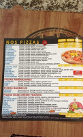 Allo Pizza menu