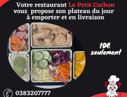 Le Petit Cochon menu