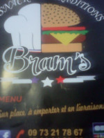 Bram's Snack Et Traditions menu