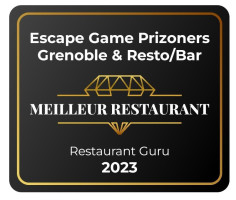 Escape Game Grenoble Prizoners menu