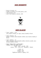 Le 19 Vin menu