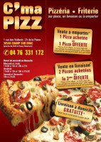 C'ma Pizz menu