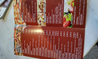 Pizzeria Spontino menu