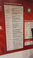 Veloce Pizza menu