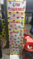 L'ilot Churros menu