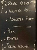 Le Paris Ocean menu