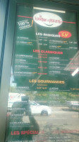 Le Kiosque A Pizza menu