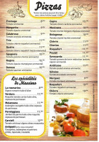 Da Massimo menu