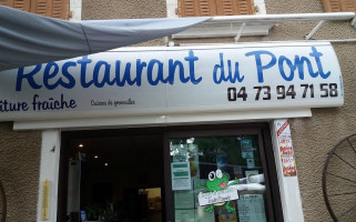 Restaurant du Pont outside