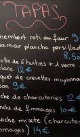 Colockafé menu