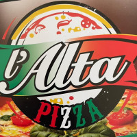 L'alta Pizza menu