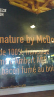 Mcdonald's menu