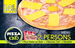 PIZZA KING chambly menu