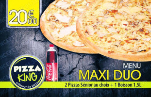 PIZZA KING chambly menu