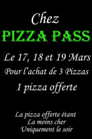 Pizza Pass menu