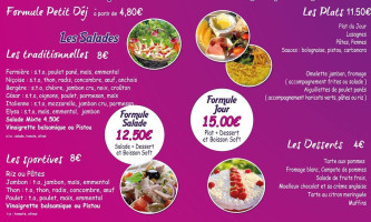 Les Delices De La Manda menu