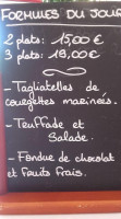 Le Président menu