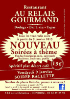 Au Relais Gourmand menu