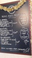 Brasserie Au Bon Coin menu