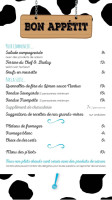 Le Campagnard menu