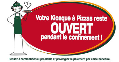 Le Kiosque à Pizzas Gauchy menu