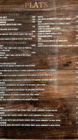 Le Jardin menu