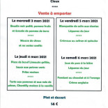 Auberge La Source Carta