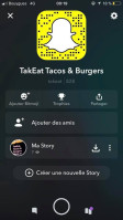 Takeat Cenon Tacos Burgers menu