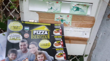 Pizza Servizio menu