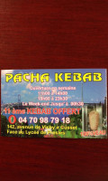 Pacha Kebab menu