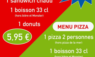 Pizza Sprint Combourg menu