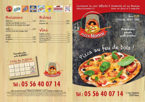 La Pizza Du Coin menu