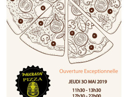 Pharaon Pizza menu