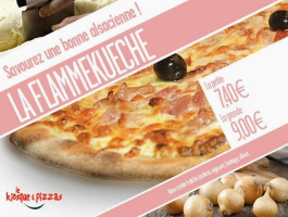 Le Kiosque à Pizzas menu