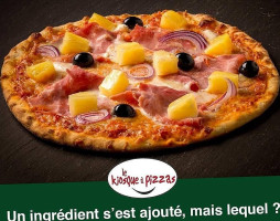 Le Kiosque à Pizzas food