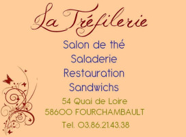 La Tréfilerie menu