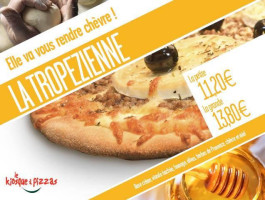 Le Kiosque à Pizzas menu