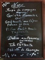 Auberge Du Pont menu