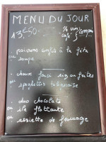 Auberge Du Pont menu