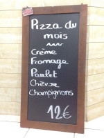 Pizza Adesso menu