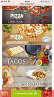 Flash Pizza menu